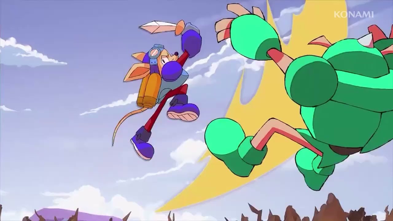 Rocket Knight Adventures: Re-Sparked! Chega com Tudo às Plataformas Atuais