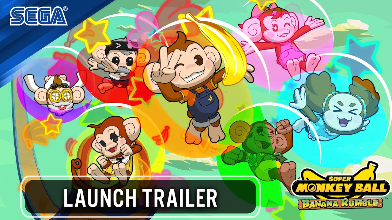 Super Monkey Ball Banana Rumble já disponível no Nintendo Switch!