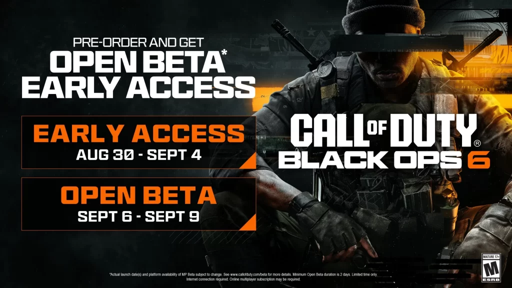 Call of Duty: Black Ops 6 Anuncia Período de Beta Aberto e Acesso Antecipado