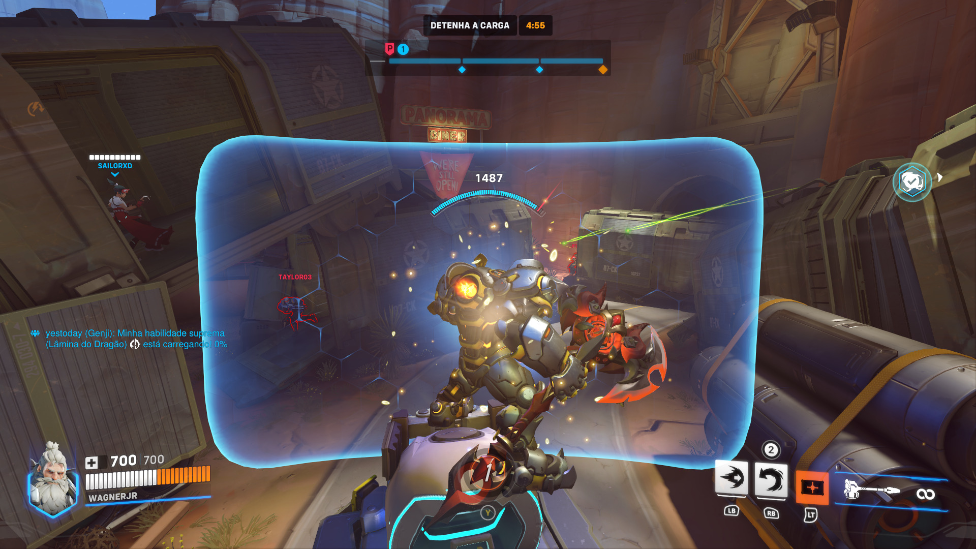Reinhardt e o Poder Infernal: A Arma Mítica "Demônio Aprisionado" em Overwatch 2