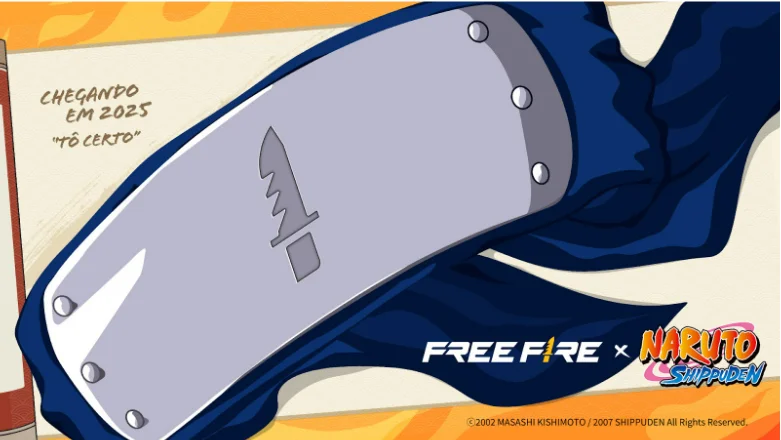Naruto Entra no Campo de Batalha em Free Fire com Crossover Inédito