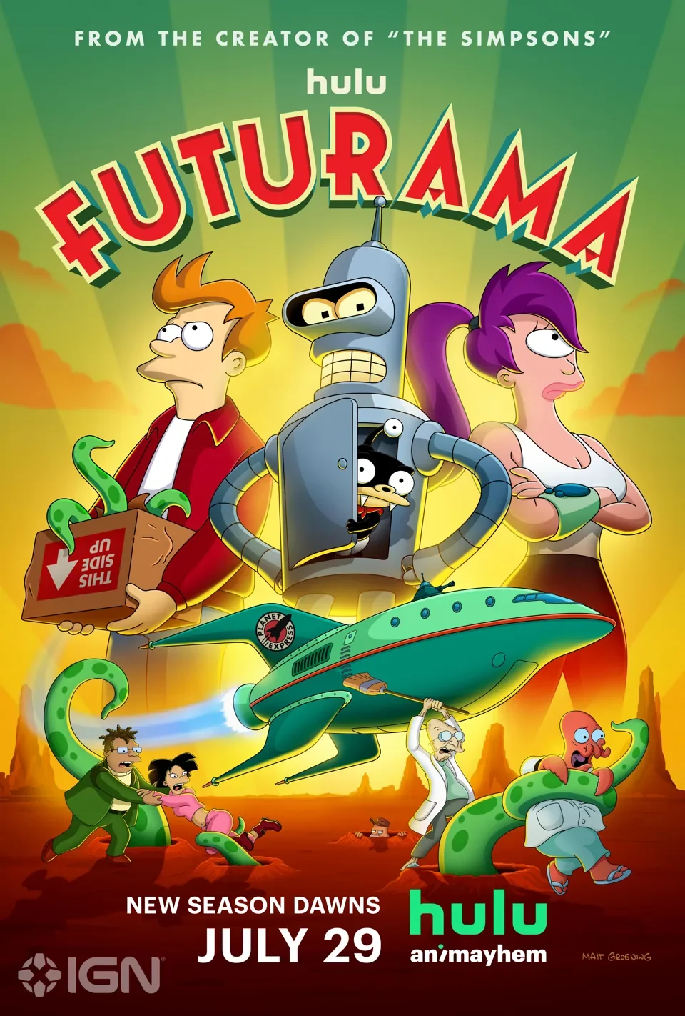 Nova temporada de Futurama ganha trailer!
