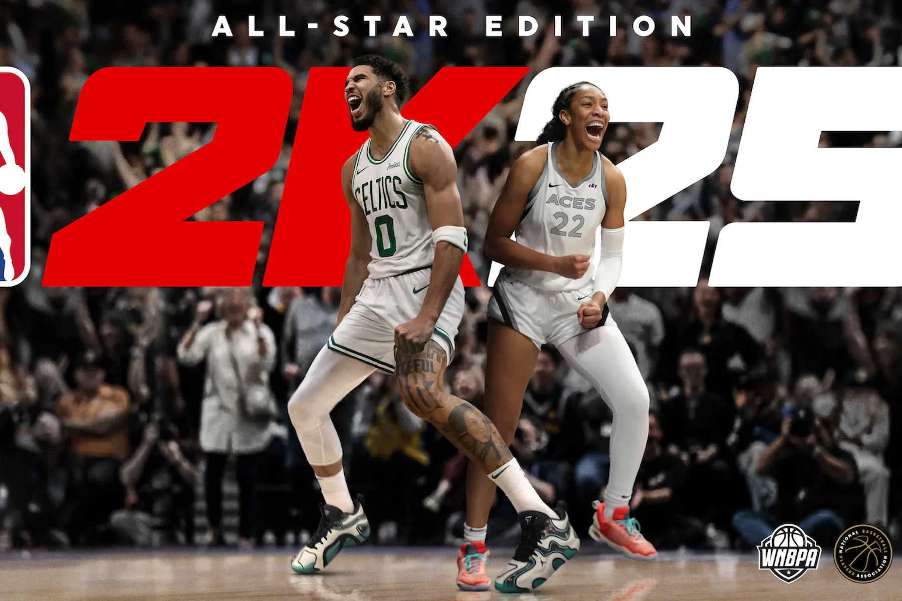 NBA 2K25 Apresenta Jayson Tatum, A’ja Wilson e Vince Carter em Capas Históricas