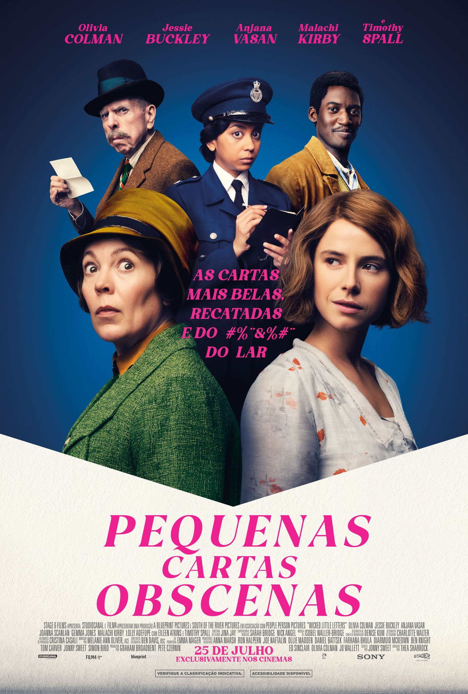 Pequenas Cartas Obscenas, filme com Olivia Colman, ganha trailer