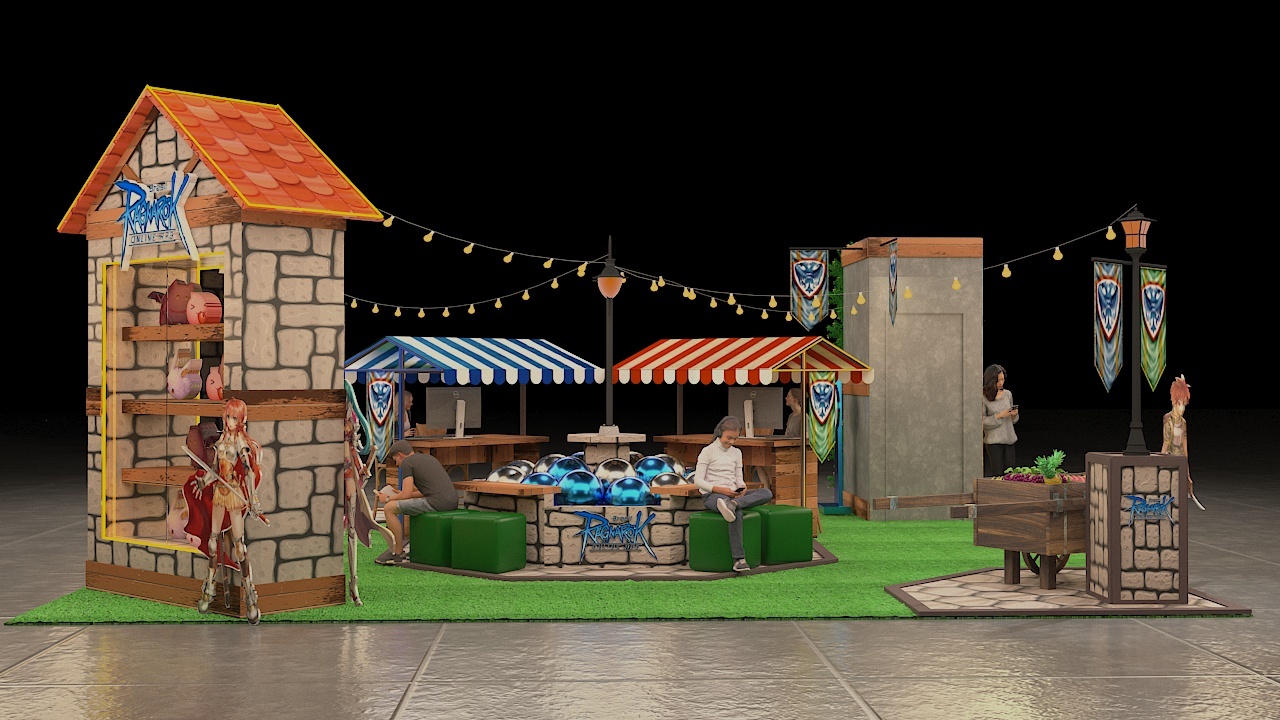 Ragnarök Online Recria Praça de Prontera no Anime Friends 2024!