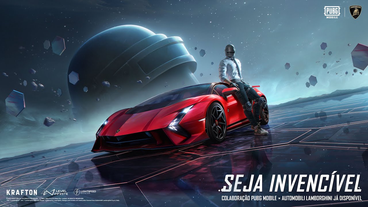 Acelere no Campo de Batalha: PUBG MOBILE e Lamborghini Unem Forças Mais Uma Vez!