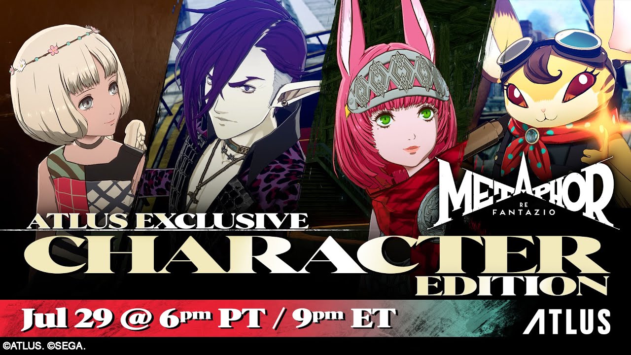 ATLUS anuncia próxima transmissão de Metaphor: ReFantazio