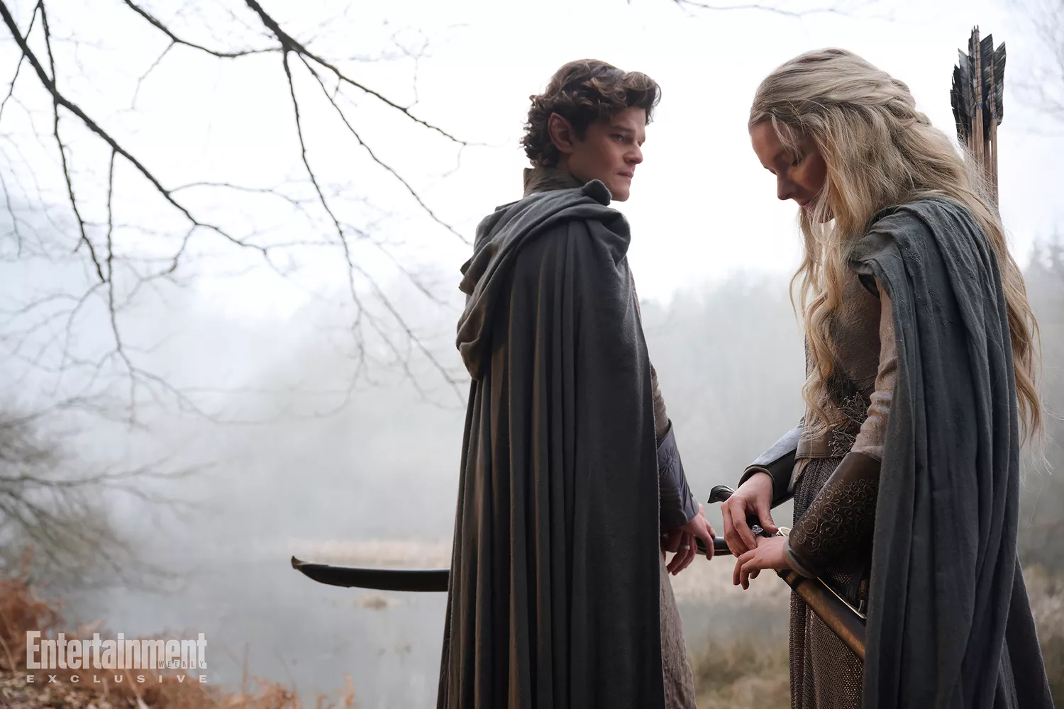 Novas Fotos de 'Anéis de Poder' Mostram Galadriel, Sauron e Mais