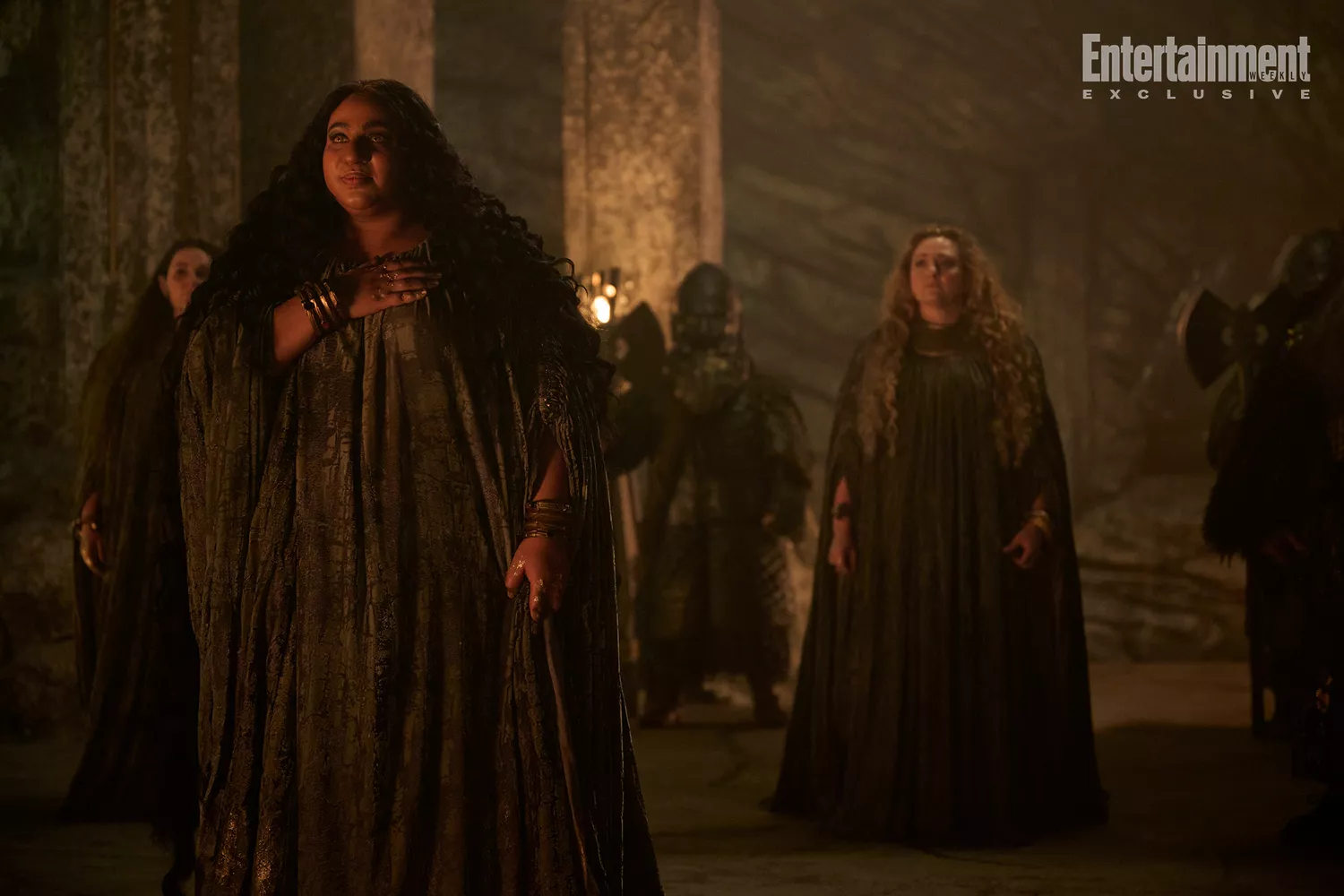 Novas Fotos de 'Anéis de Poder' Mostram Galadriel, Sauron e Mais