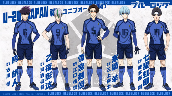 Segunda temporada de BLUE LOCK ganha novas imagens