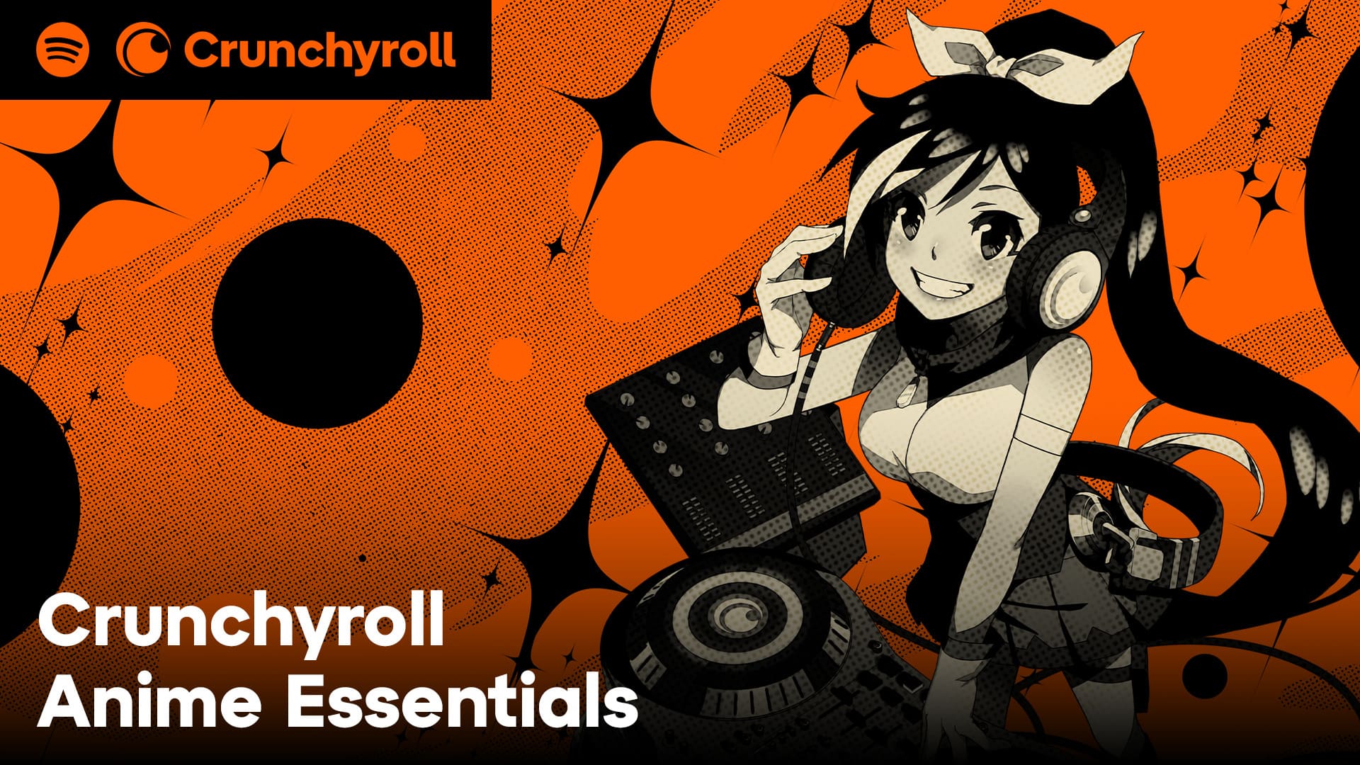 Anime e Música em Harmonia: Crunchyroll e Spotify Lançam Playlists e Conteúdo Exclusivo