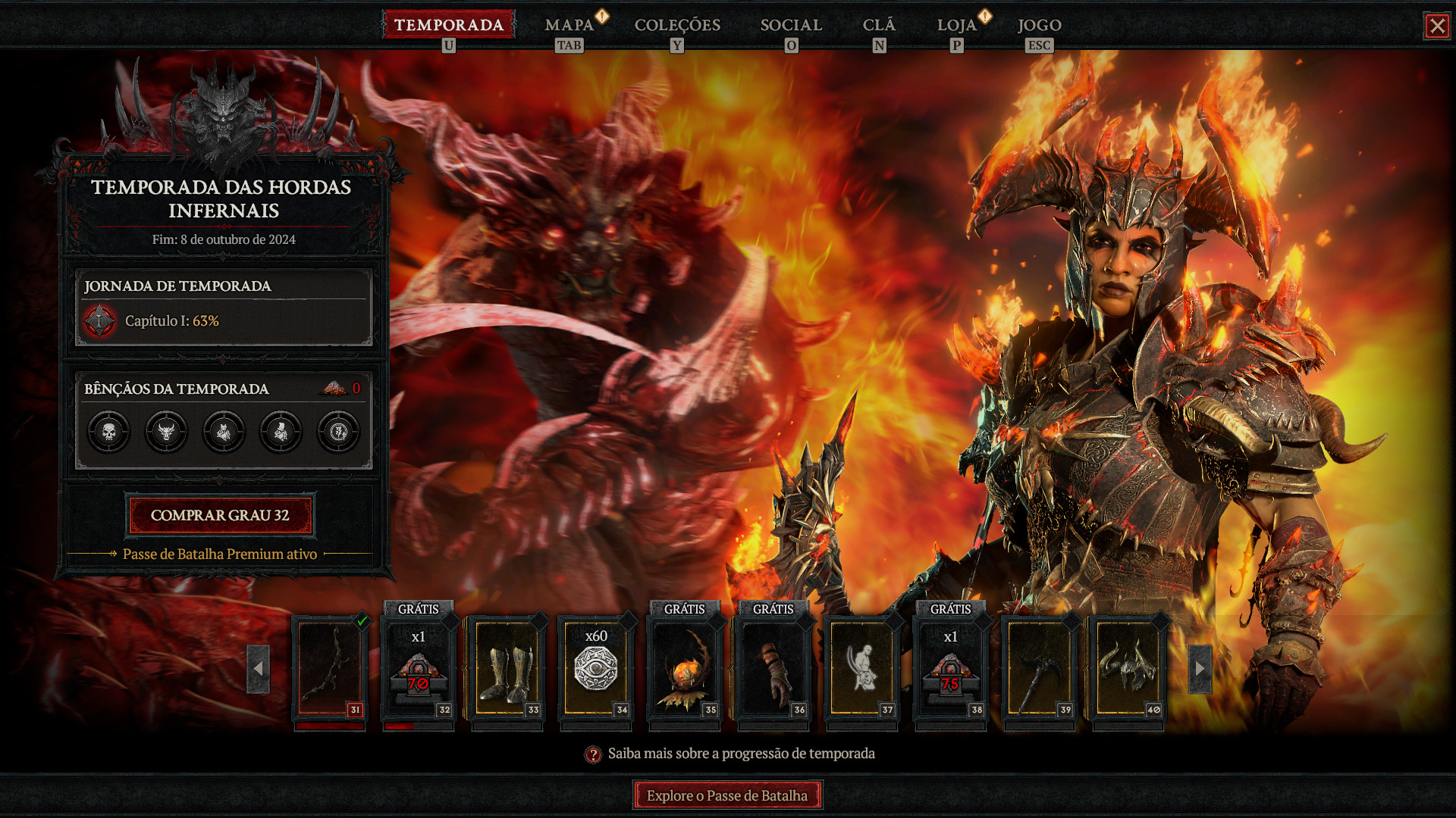 Review: Diablo IV - Temporada das Hordas Infernais