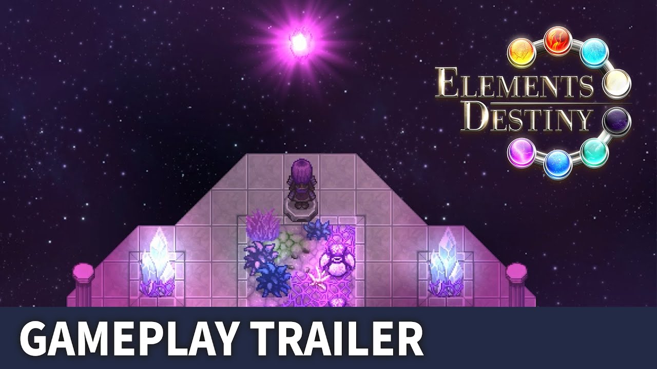 Elements Destiny: Trailer de Gameplay Revela Aventura Retro-JRPG