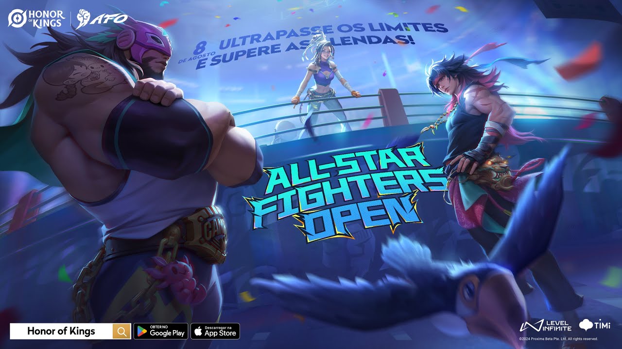 Honra e Luta: Honor of Kings Introduz Artes Marciais e Novo Herói Mágico