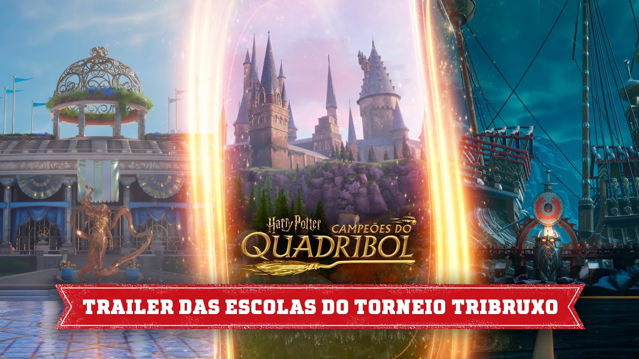 Novo Vídeo de Harry Potter: Campeões do Quadribol Revela Arenas Escolares