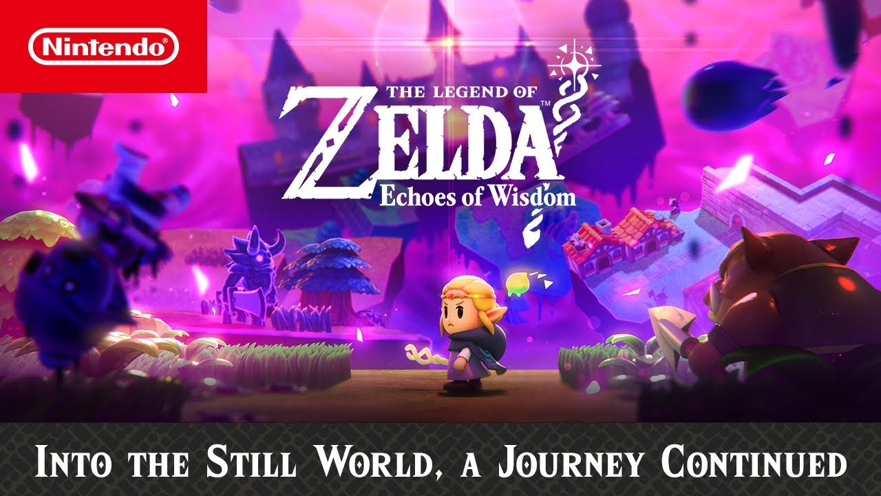 Novo Vídeo de “Zelda: Echoes of Wisdom” Revela Jogabilidade e Mundo Expandido