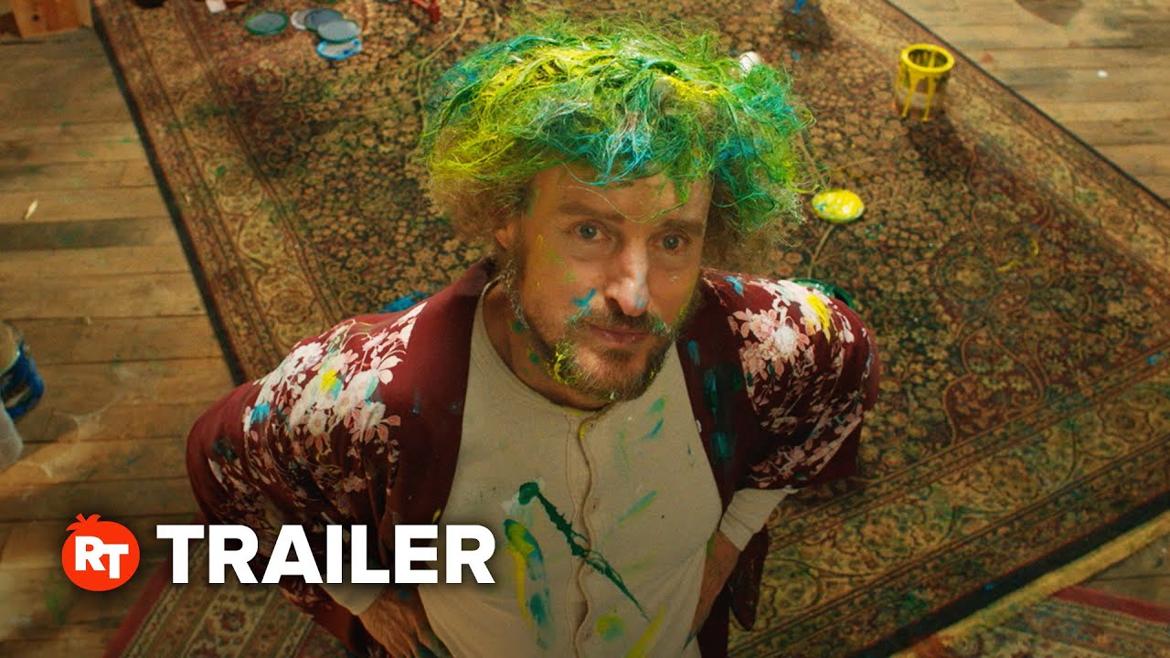 Paint | Owen Wilson é um pintor em crise no trailer do longa