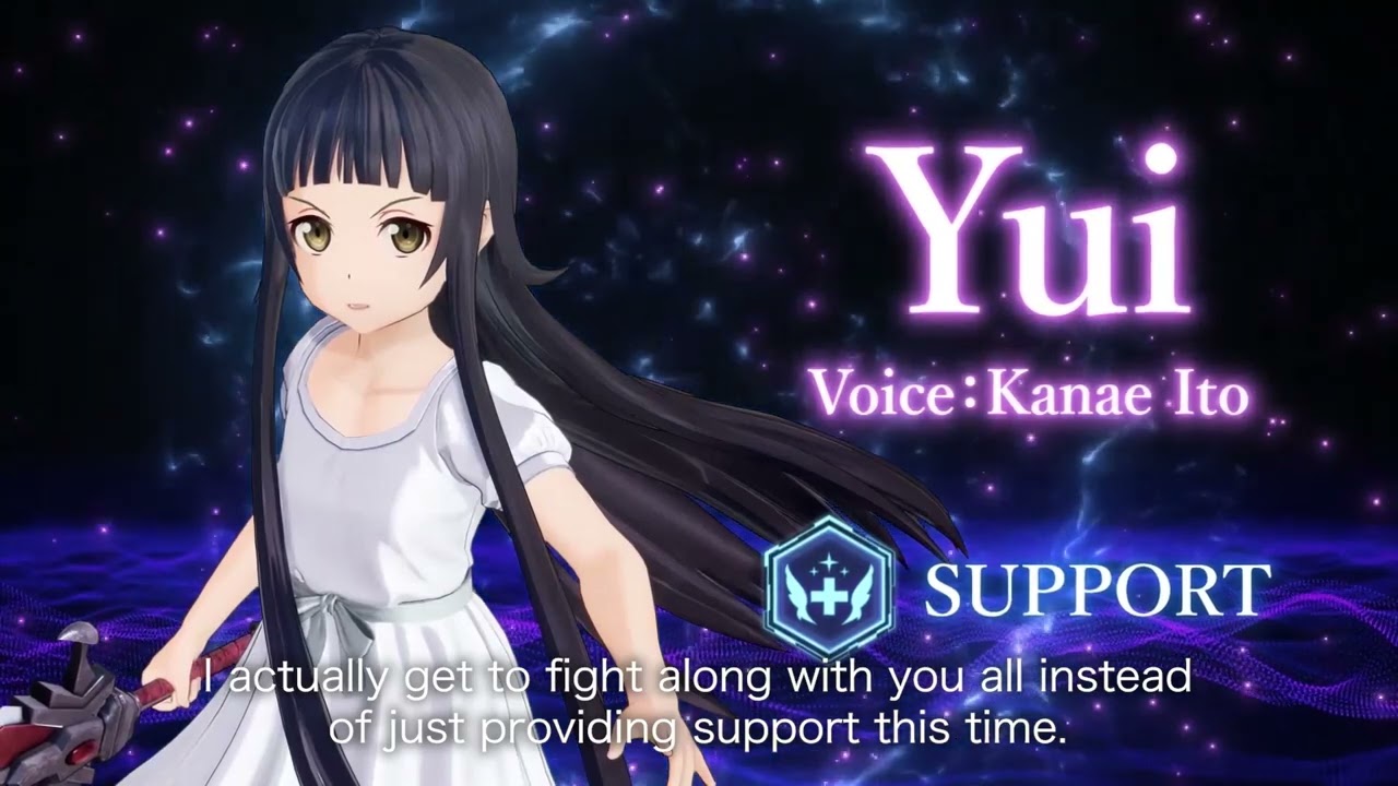 SWORD ART ONLINE Fractured Daydream: Yui e Oberon Ganham Destaque em Novos Trailers