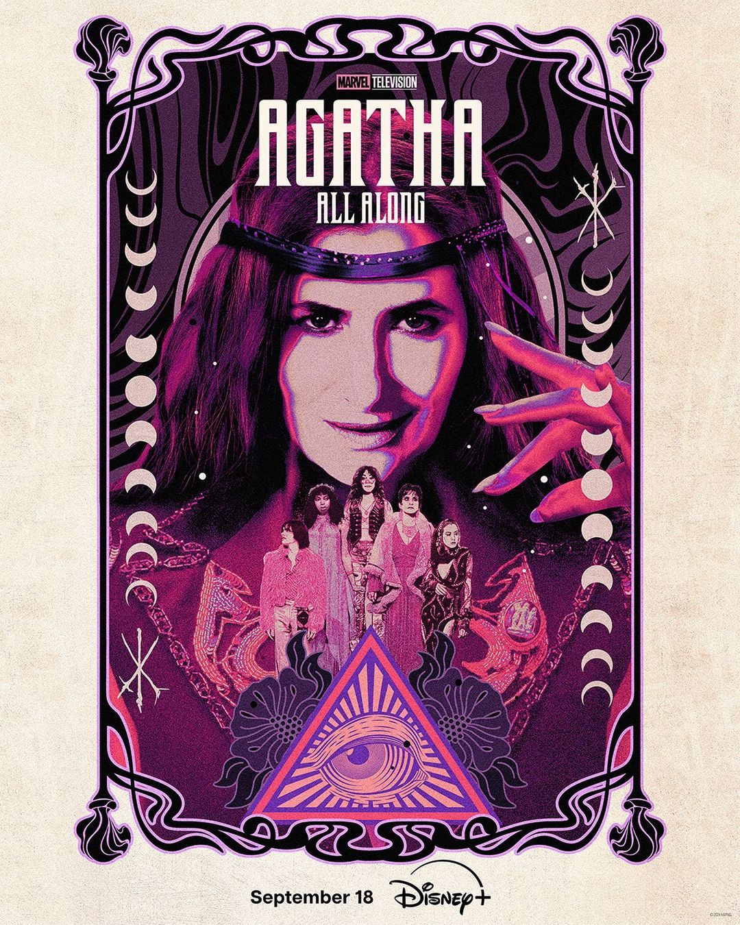 Agatha Desde Sempre: Cartazes da Série da Marvel Brincam com Gêneros da TV