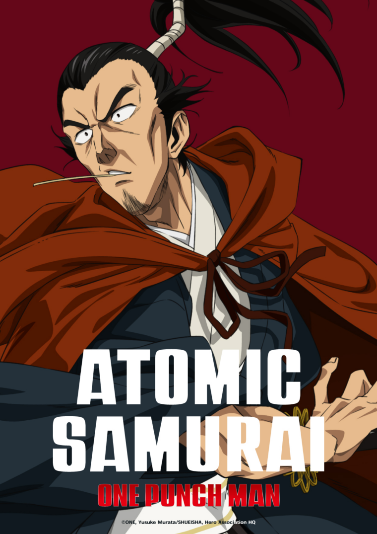 Pôster da 3ª Temporada de 'One Punch Man' Destaca o Atomic Samurai