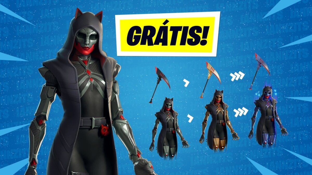 Desbloqueie Felina e Garras de Guerra Grátis no Fortnite Amanhã