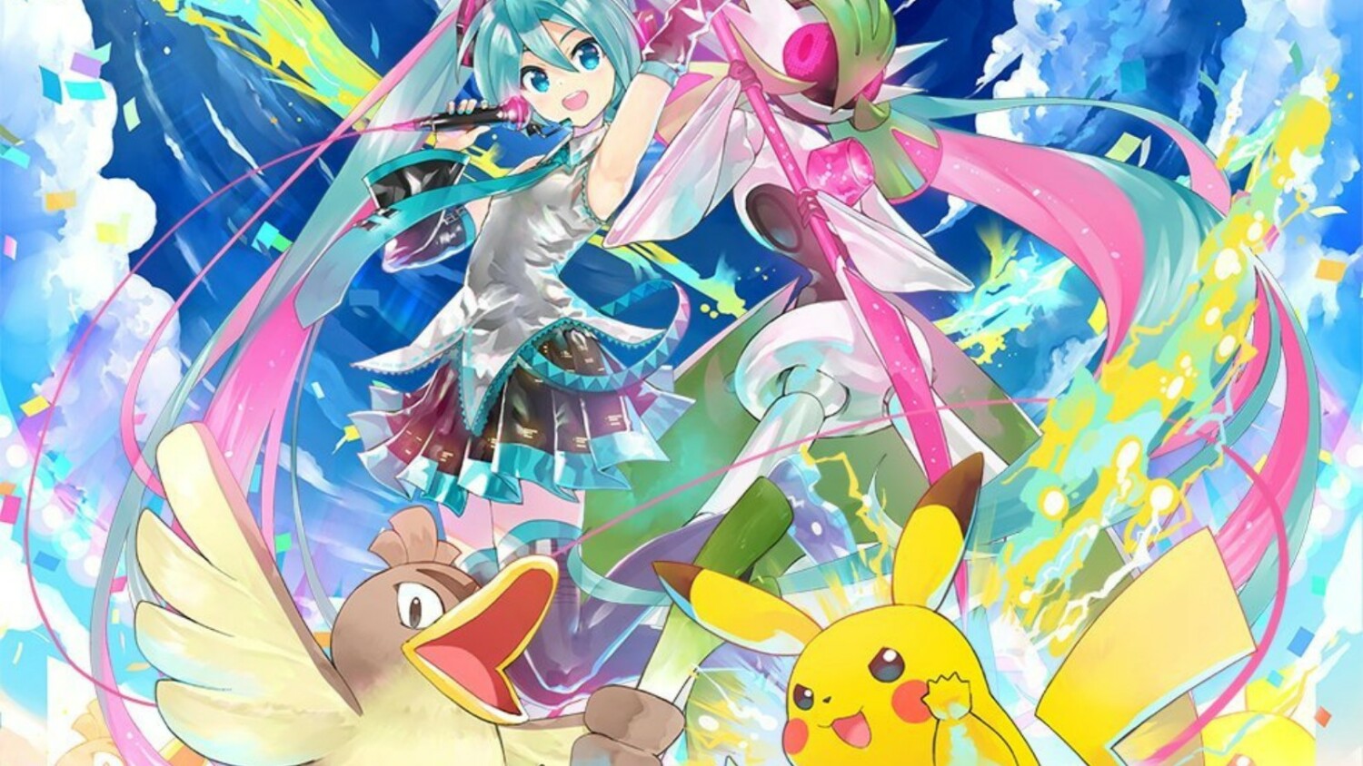 Hatsune Miku e Pokémon em Novo Projeto Musical!