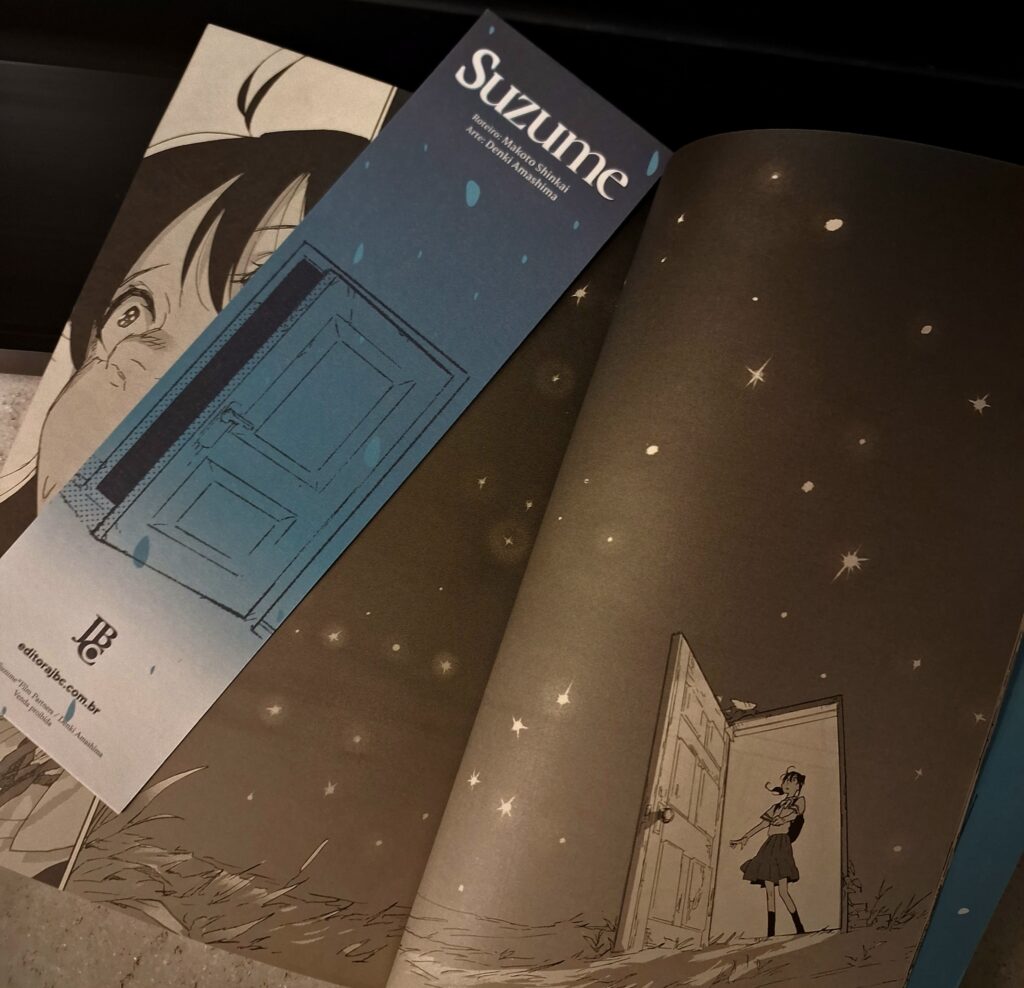 Editora JBC Lança Mangá Suzume, de Makoto Shinkai, Autor de Your Name