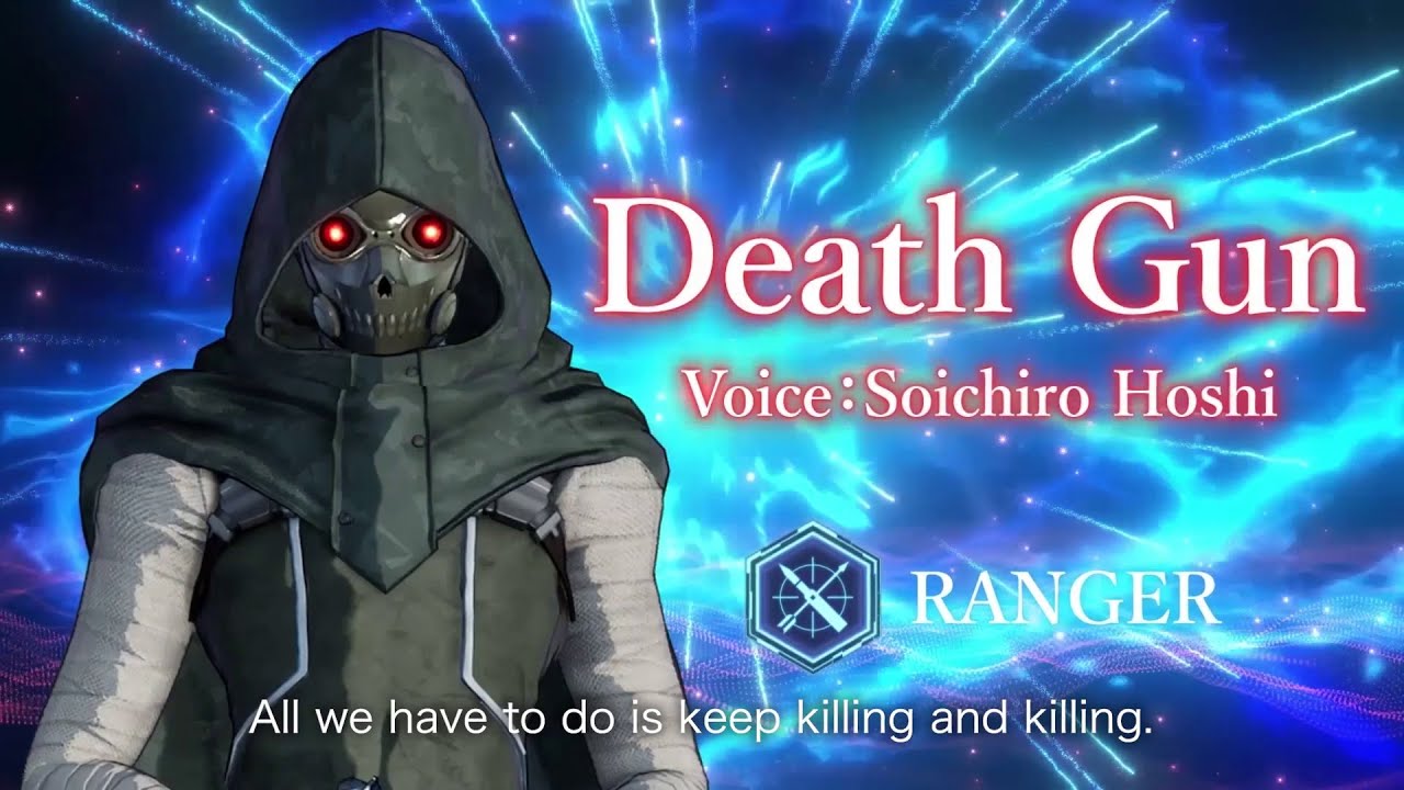 Death Gun Chega com Força em SWORD ART ONLINE Fractured Daydream