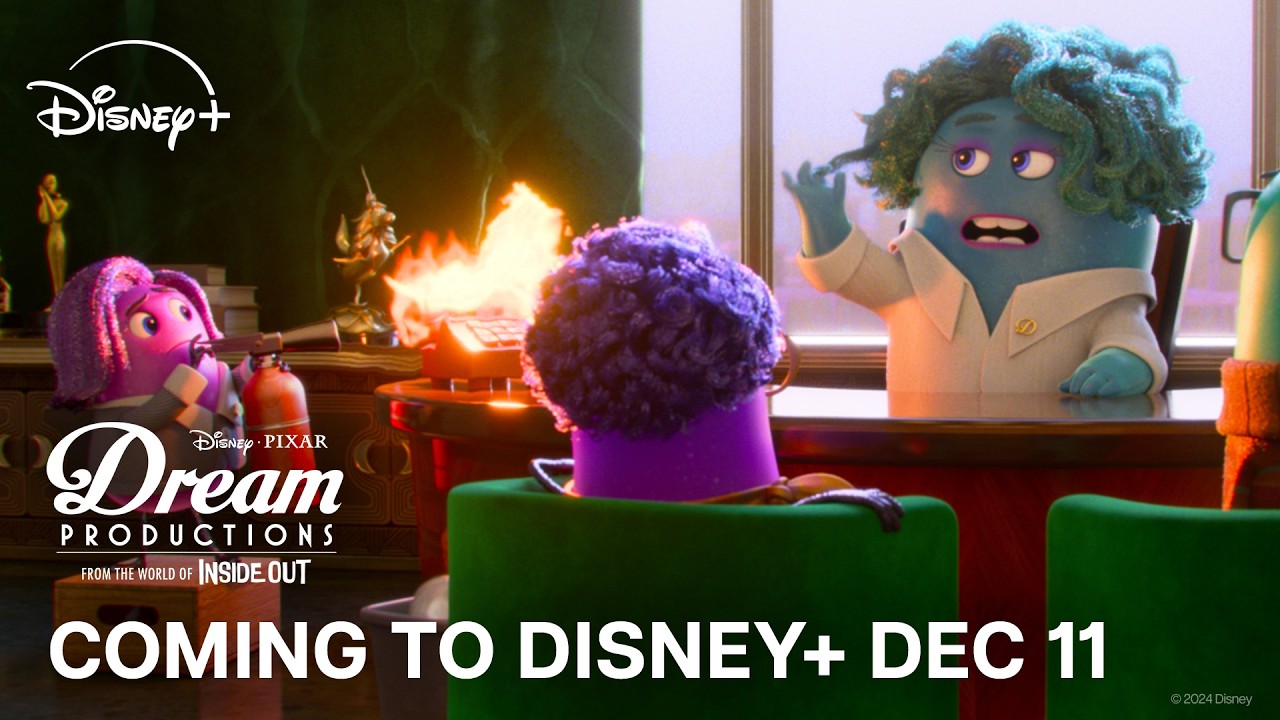 Minissérie Dream Productions, de Divertida Mente, Chega ao Disney+ em Dezembro!