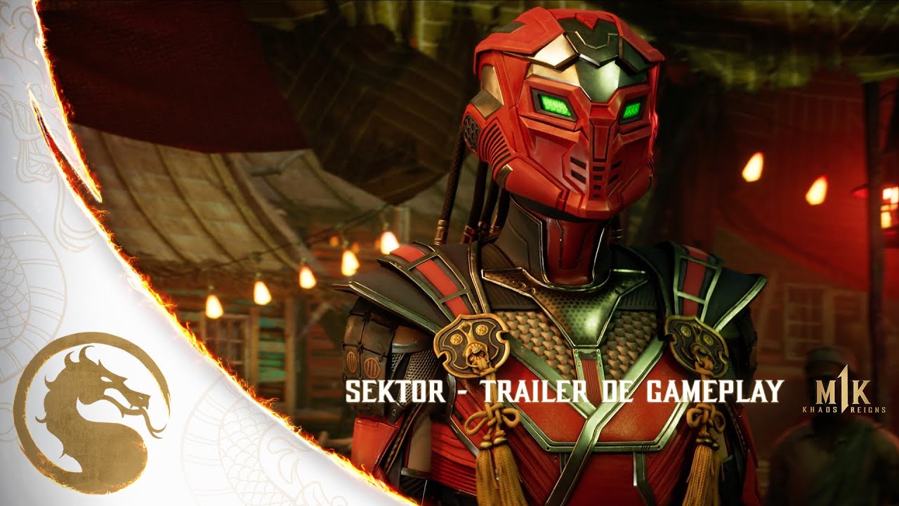 Mortal Kombat 1: Trailer de Expansão Reina o Kaos Coloca Sektor em Destaque