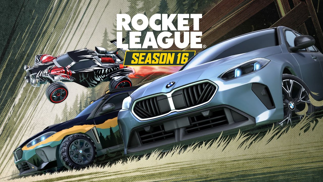 Rocket League Inicia Temporada 16 com Novidades e o Chassi BMW 1 Series