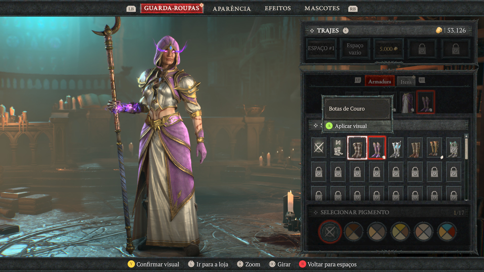Explorando o Pacote de Skins Warcraft Legends Part 2 Collection de Diablo IV