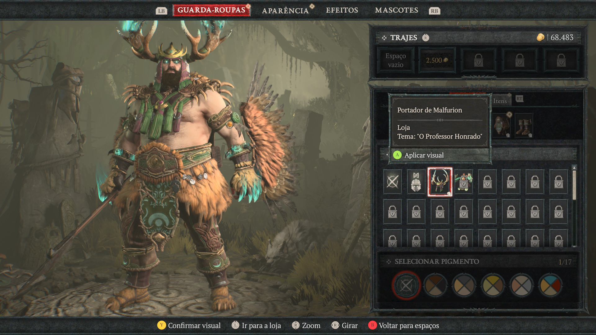 Explorando o Pacote de Skins Warcraft Legends Part 2 Collection de Diablo IV