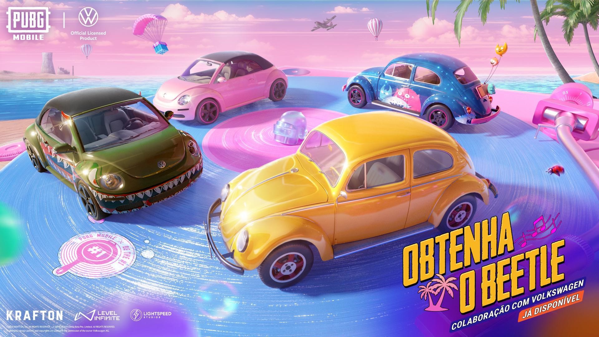 PUBG MOBILE e Volkswagen: Uma Parceria que Coloca o Fusca no Campo de Batalha!