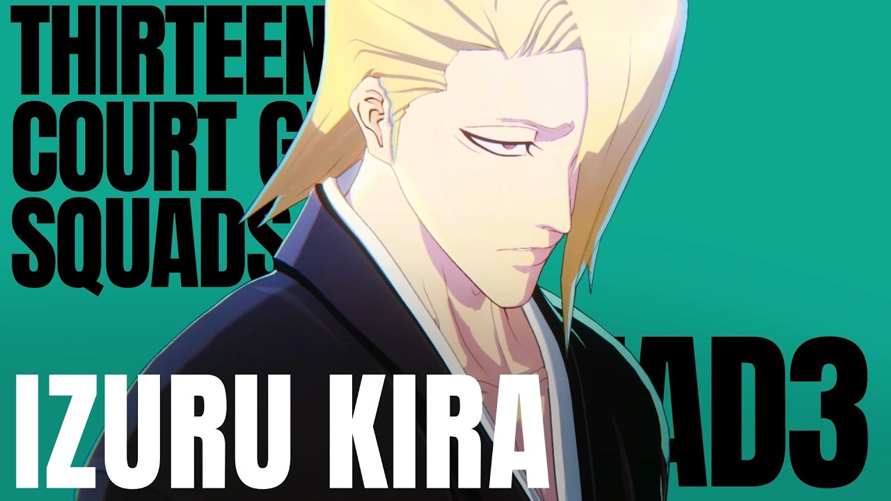 Izuru Kira é destaque em novo trailer de Bleach: Rebirth of Souls!