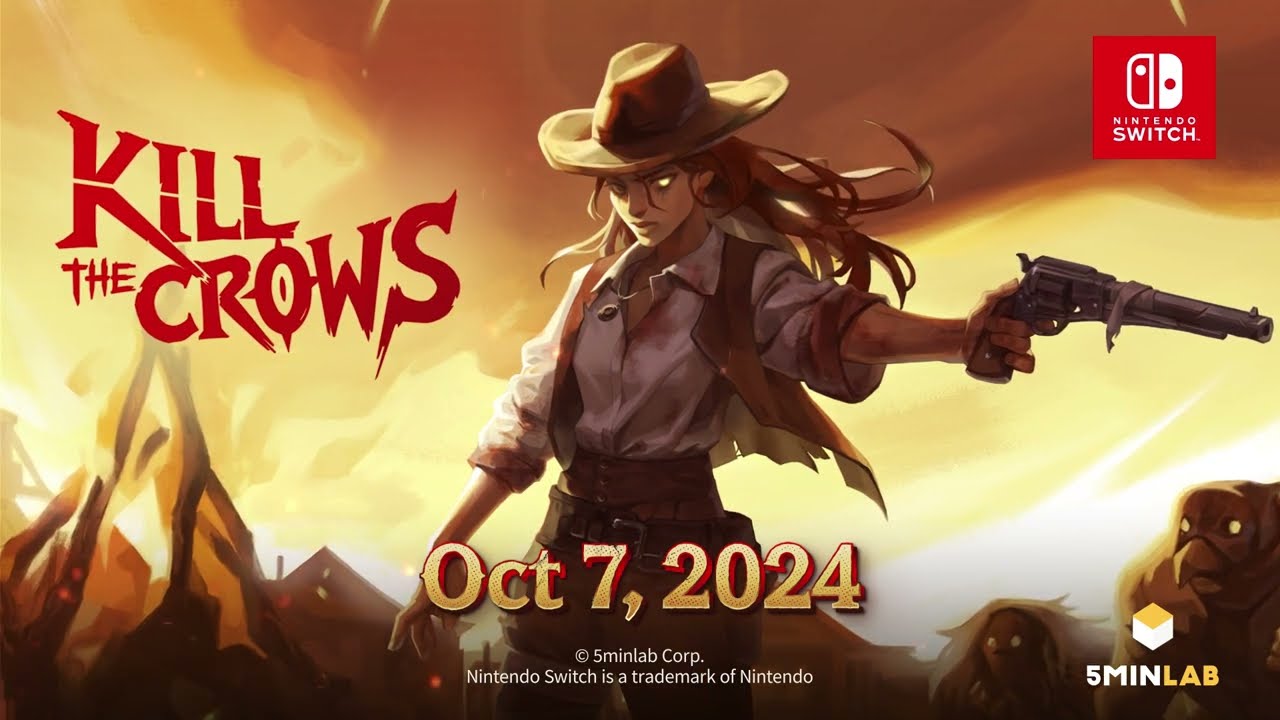 Kill the Crows Chega ao Nintendo Switch com Ação Frenética e Novidades!