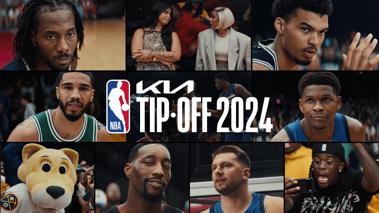 NBA Lança Campanha “The Tip-Off” para a Temporada 2024-25 com Estrelas e Celebração Global