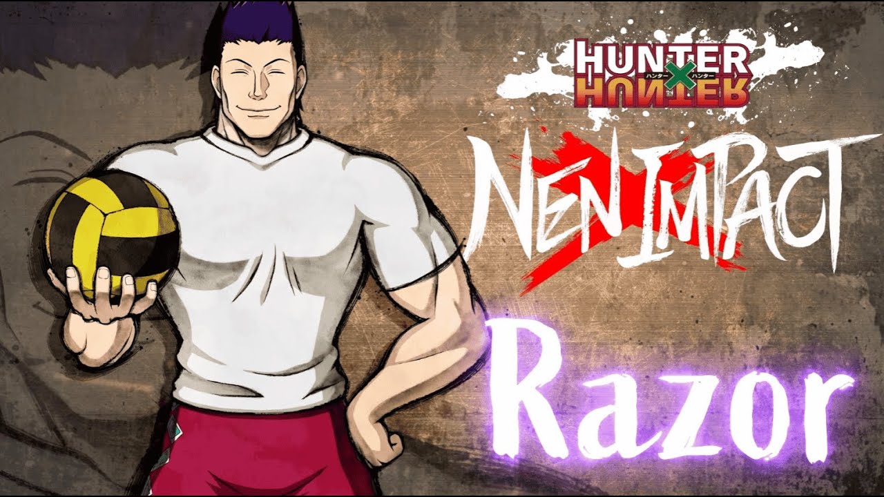 Razor Confirma Presença no Hunter x Hunter Nen x Impact: Novo Trailer Revelado!