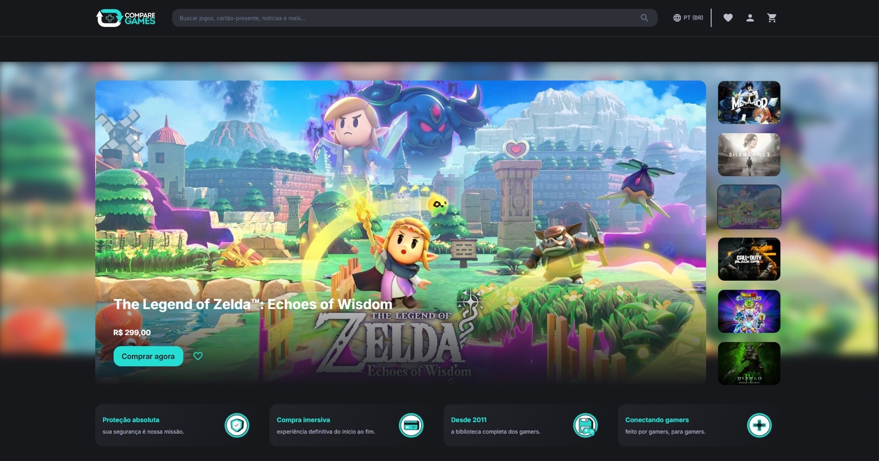 Compare Games Anuncia Retorno com Novidades para Gamers Brasileiros