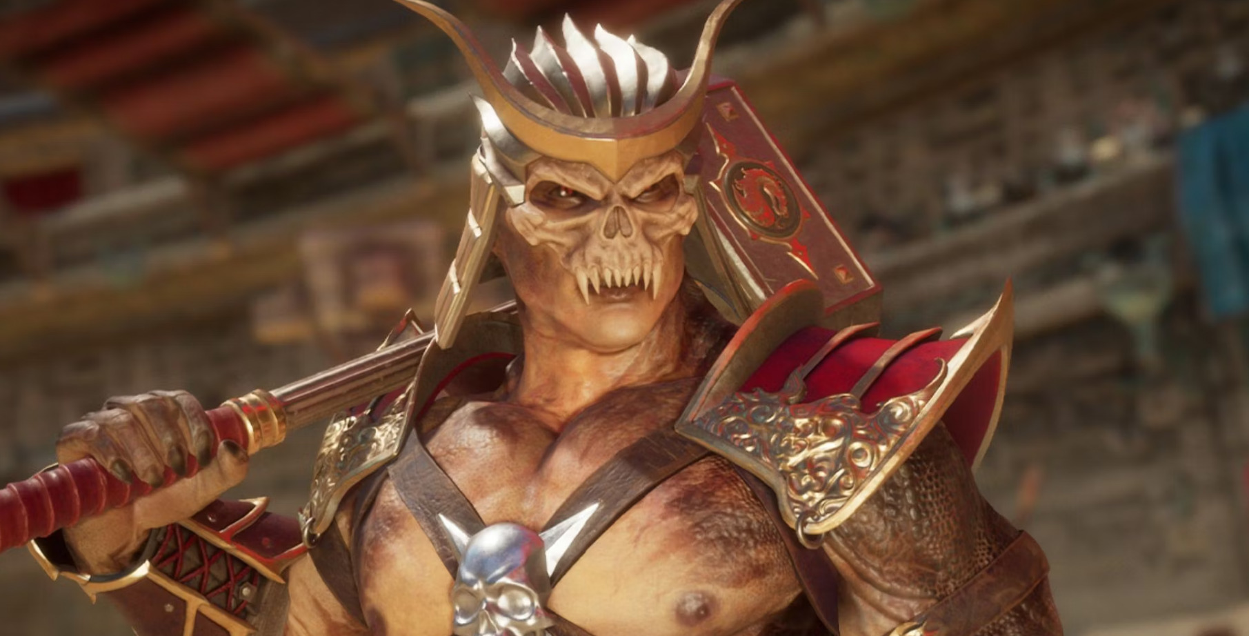 Mortal Kombat 2 Revela Silhueta de Shao Kahn em Foto Misteriosa