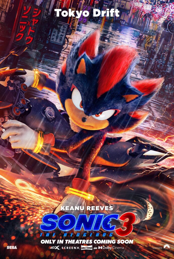 Sonic 3 Ganha Cartazes com Ivo e Gerald Robotnik, Shadow e Mais