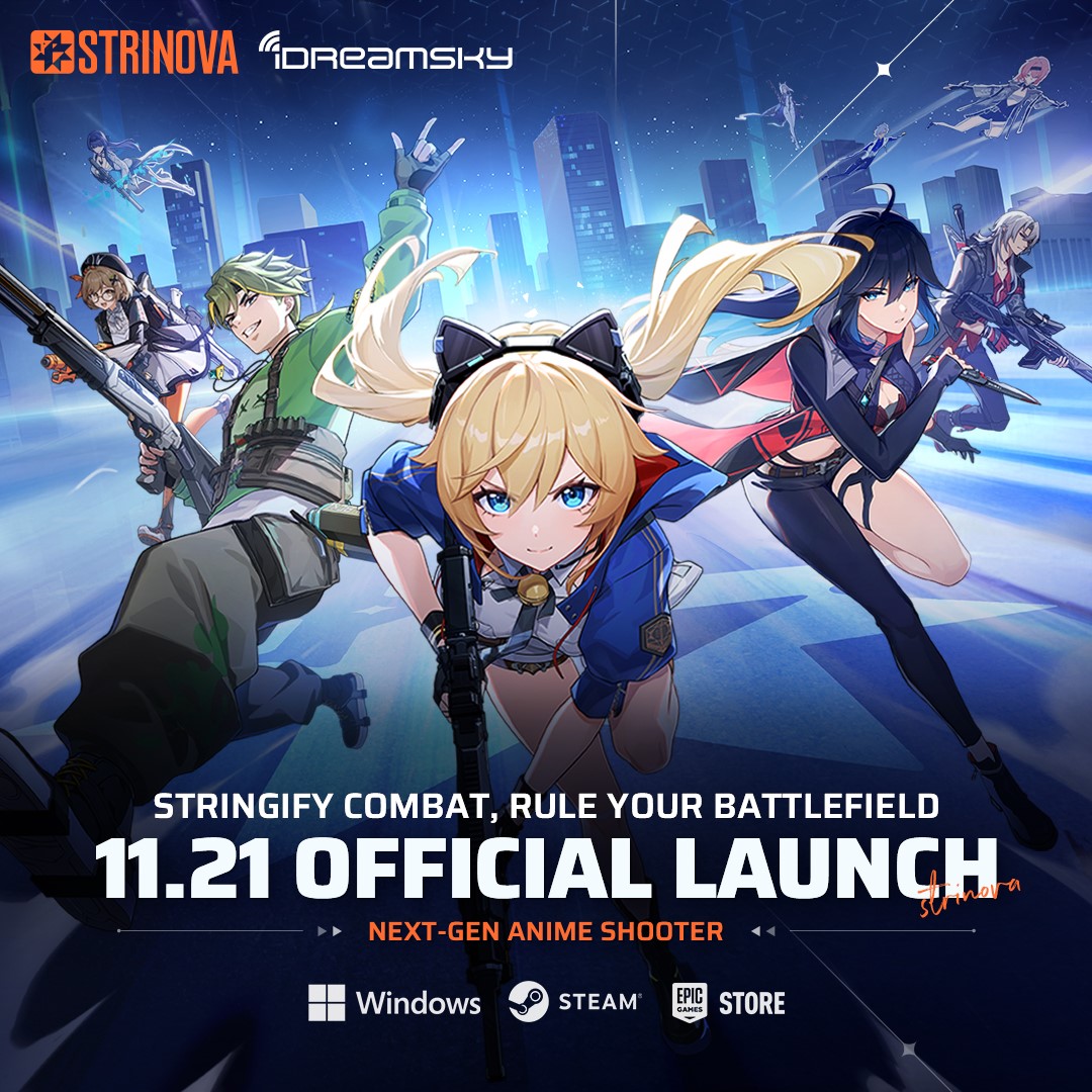 Strinova, o shooter anime, ganhou data de lançamento!