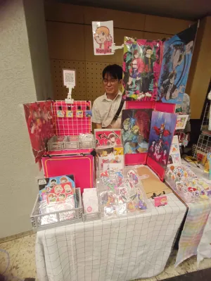 Artist Alley do 10° Maid Café Day