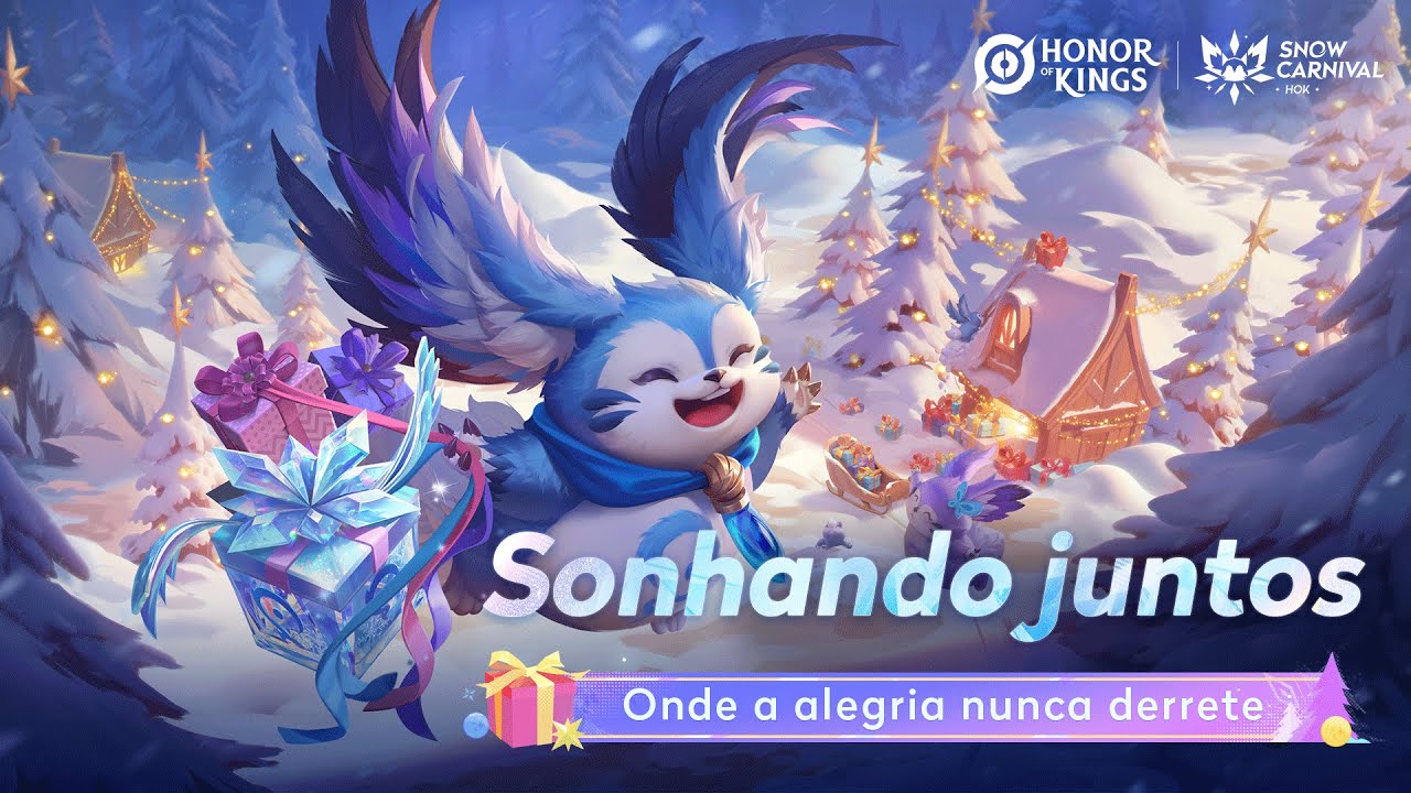 Entre no Espírito do Festival da Neve em Honor of Kings!