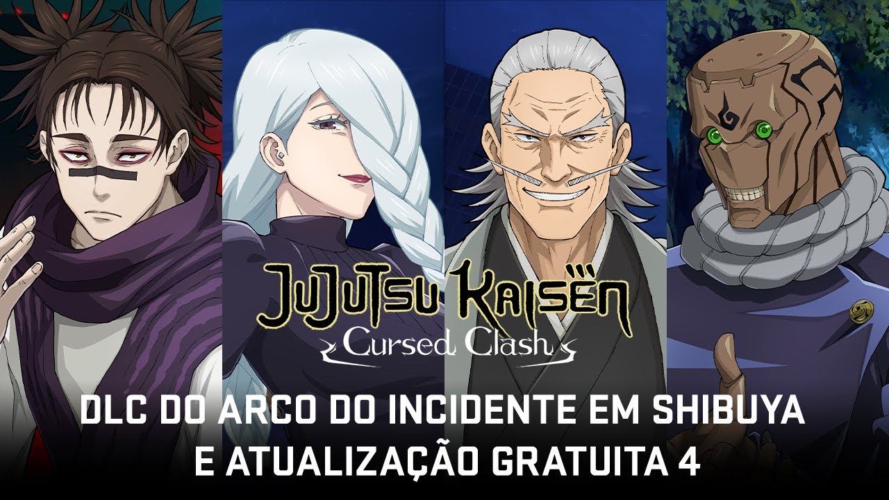 Jujutsu Kaisen Cursed Clash: Novo DLC e Atualização Gratuita Revive o Arco ‘Incidente de Shibuya’!
