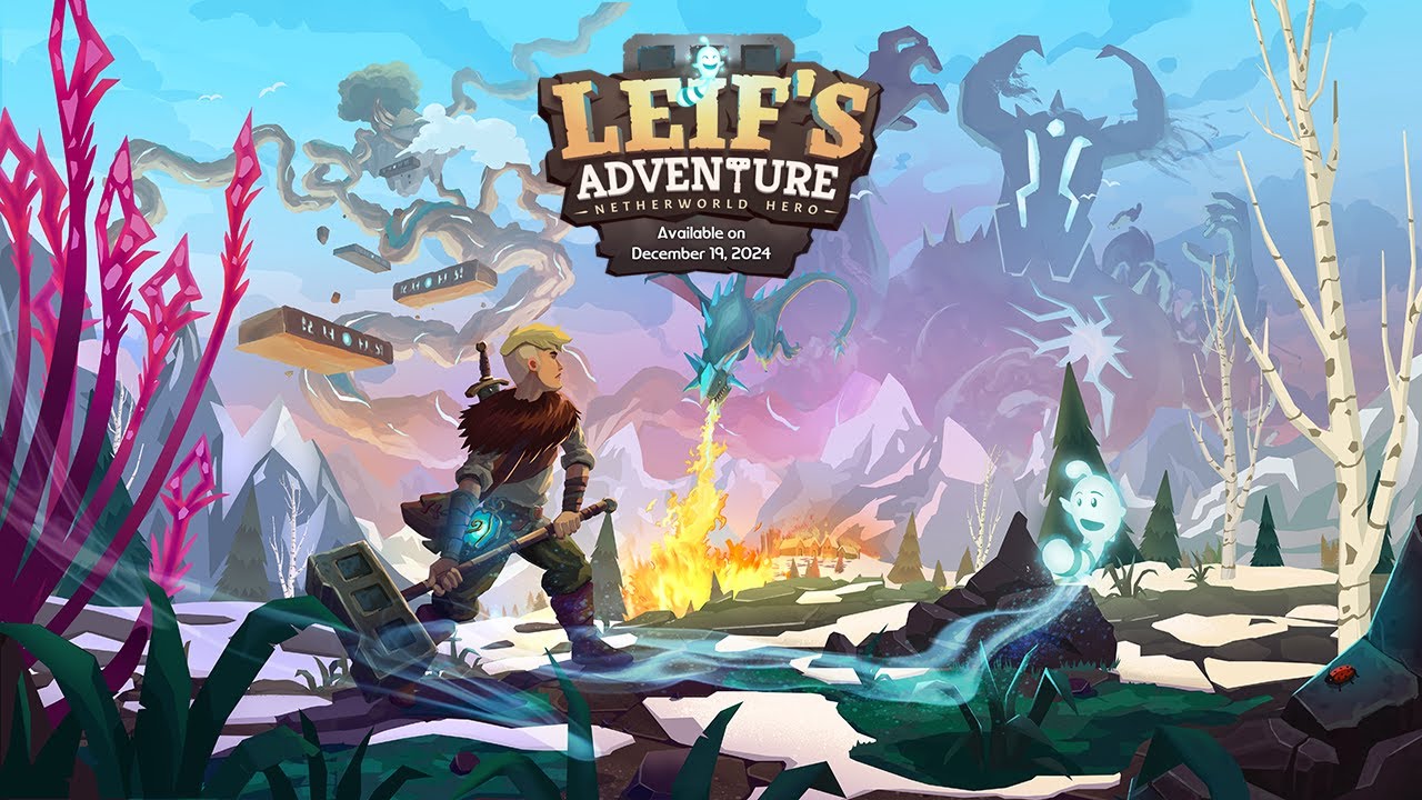Leif’s Adventure: Netherworld Hero chega em dezembro para Switch, PS5 e Steam