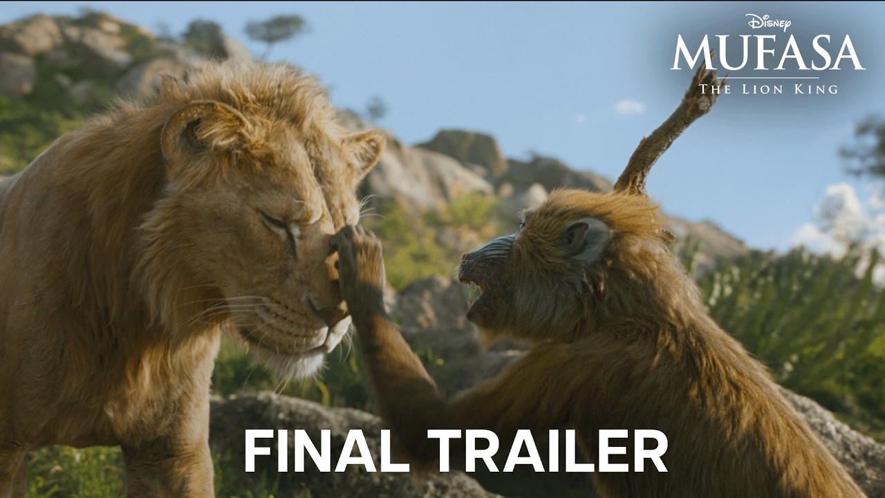 Mufasa: O Rei Leão Apresenta Jornada com Grandes Perigos em Trailer Final