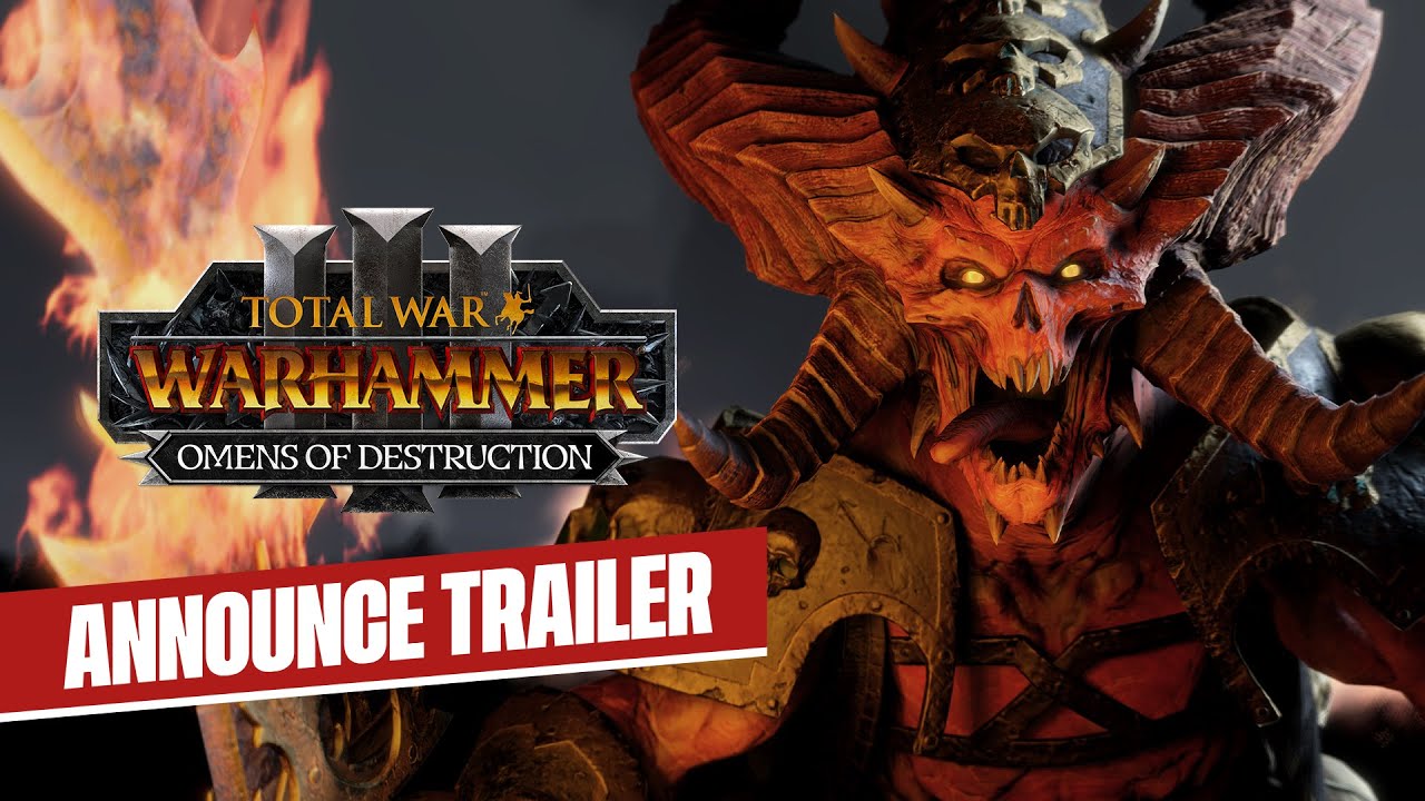 Novo DLC Omens of Destruction de Total War: WARHAMMER III foi anunciado
