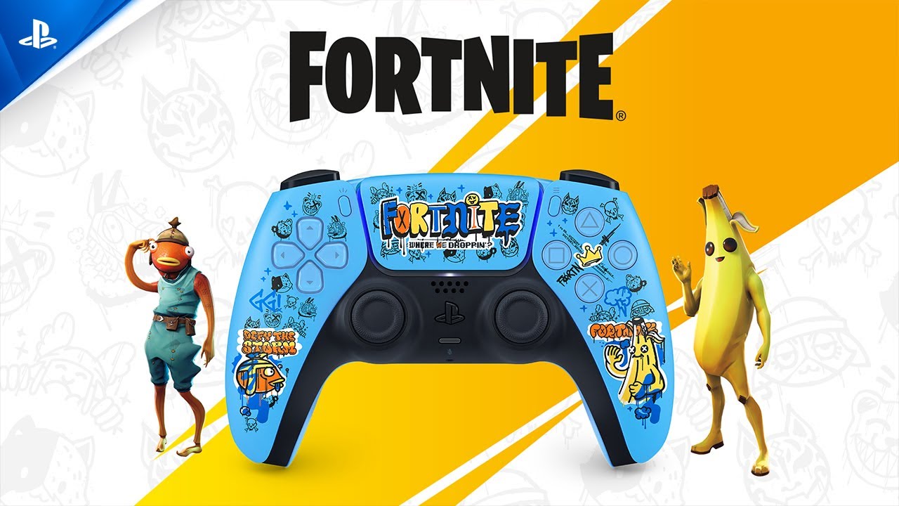 PlayStation Lança Série de Produtos Incluindo Controle Edição Limitada do Fortnite e Coleção Chroma