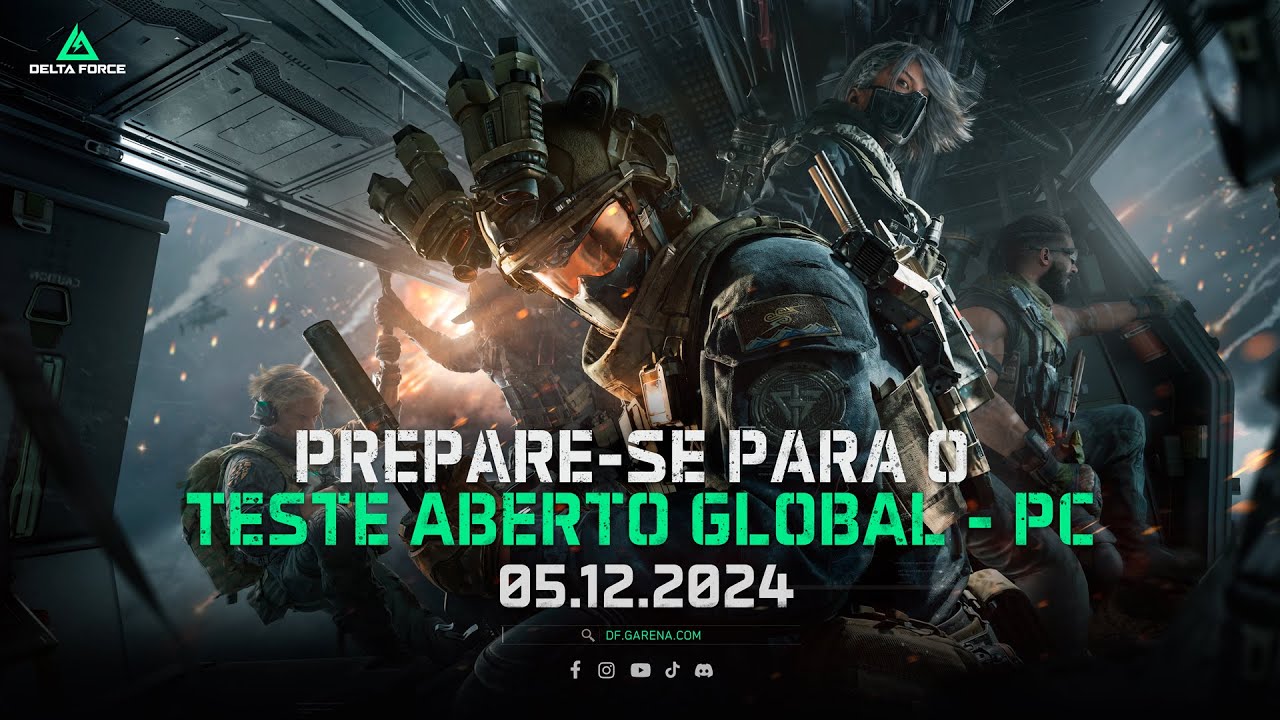 Prepare-se para o Beta Aberto de Delta Force: Novo FPS da Garena Chega em Dezembro!